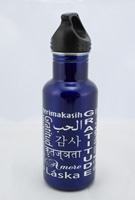 18 oz Sports Bottle - Blue