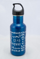 18 oz Sports Bottle - Electric Blue
